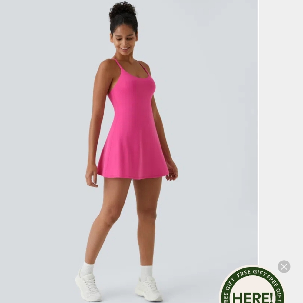 Halara Pink Athletic Dress Size 4
